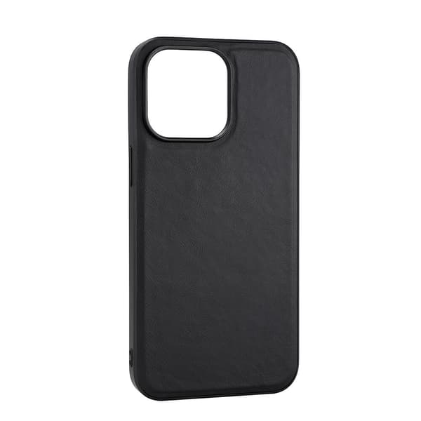 Cover Læder Magseries - iPhone 15 Pro Max Sort