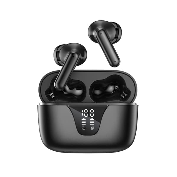 Trådløse høretelefoner Black