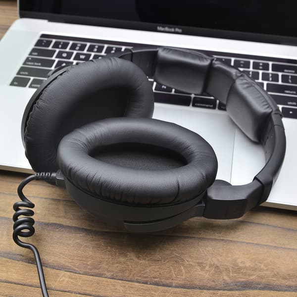 Utskiftbare øreputer for Sennheiser HD 300 PRO hodetelefoner (2-pakning)