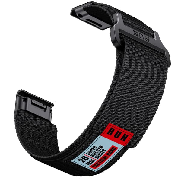 Garmin Fenix 8 nylonrem Black 22 mm