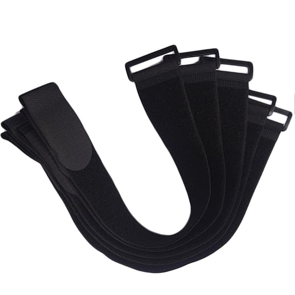 Sort velcro, 10-pak S