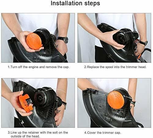 Sett med reservespoler til BLACK+DECKER AF-100