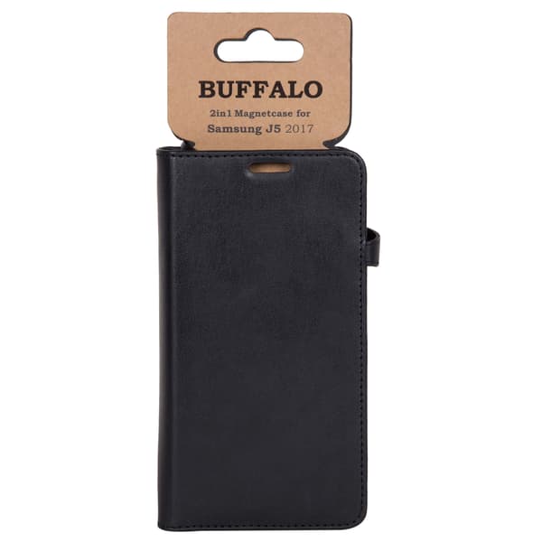 Wallet Læder Samsung J5 2017 Sort