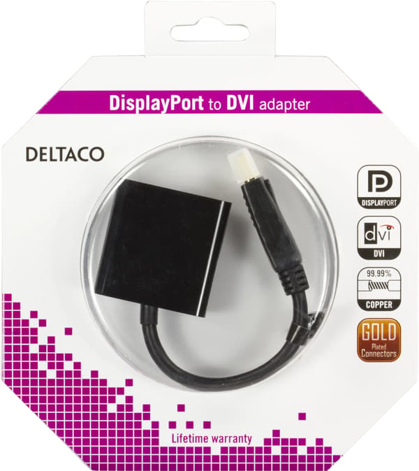 DELTACO DP-DVI14-K