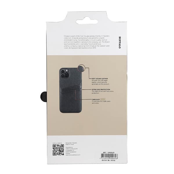 Mobilskal PU Svart - iPhone 14 Plus
