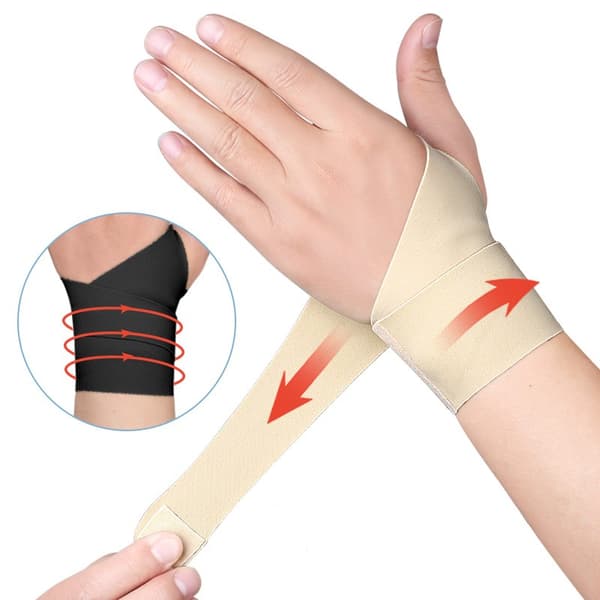 Handledsstöd / tumbandage för höger hand Black