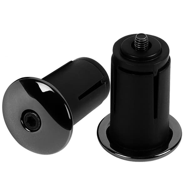 Sykkelstyre Endepropper - Legering & PVC - Sikker Ekspansjon
