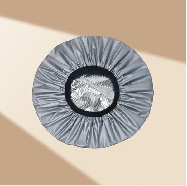 Självvärmande Hårmaskmössa - Trådlös & Bekväm Spa Grey