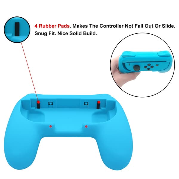 Kontroll Grepp 2-pack Kompatibelt med Nintendo Switch Joy-Con