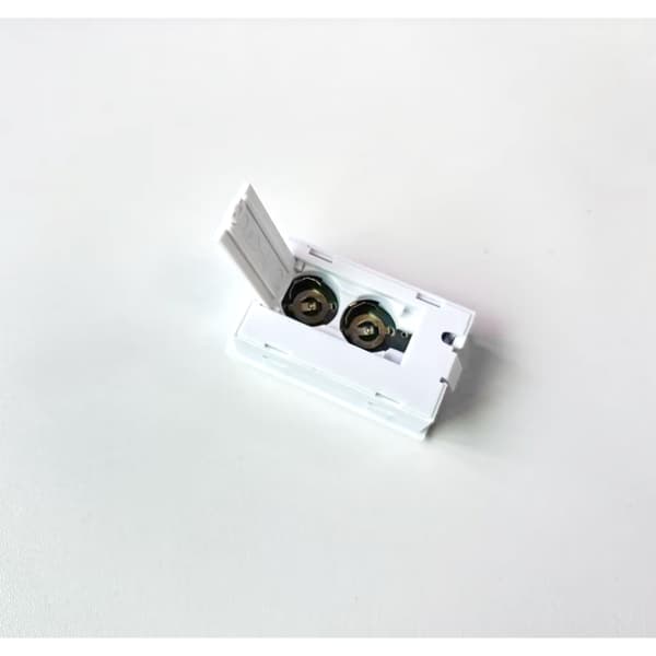 Digitalt mini-termometer / hygrometer, 5-pakning White