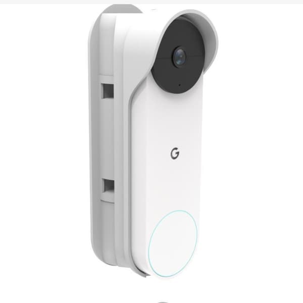 Justerbart monteringsfäste för Google Nest Doorbell White