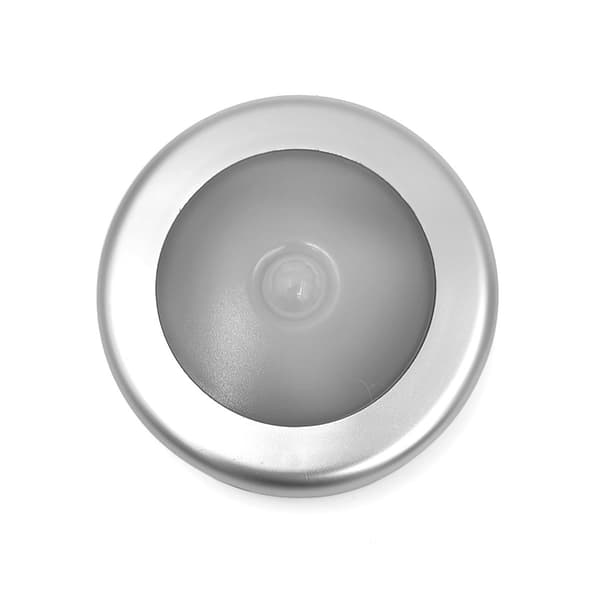 LED spotlights med rörelsesensor nattljus 3-pack Silver