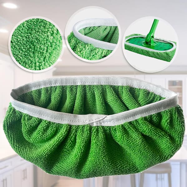 Erstatningstrekk i stoff til Swiffer-mopp 8-pack S