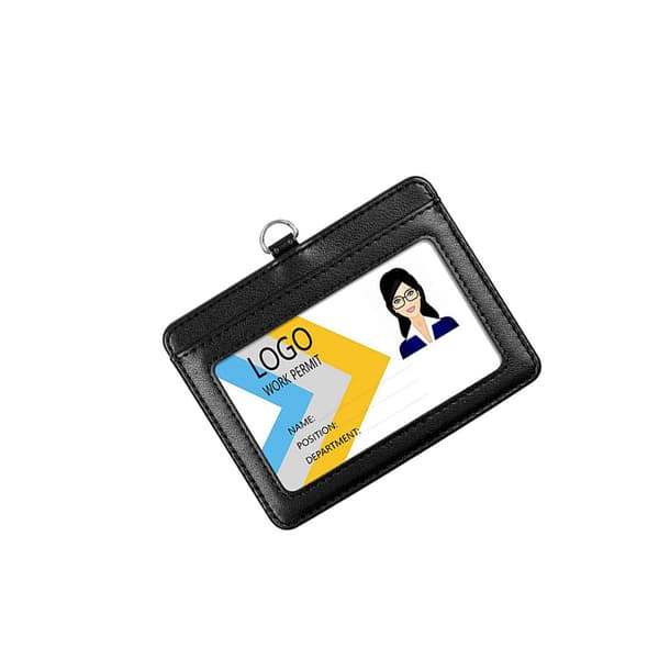RFID-blockerande märkeshållare med infällbar rulle Model 2