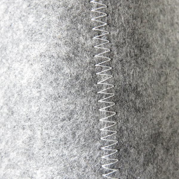 Bastuhatt av Filtmaterial 2-pack Grey