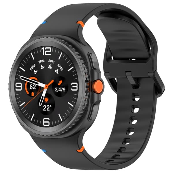 Silikonrem til Samsung Galaxy Watch 8 Black