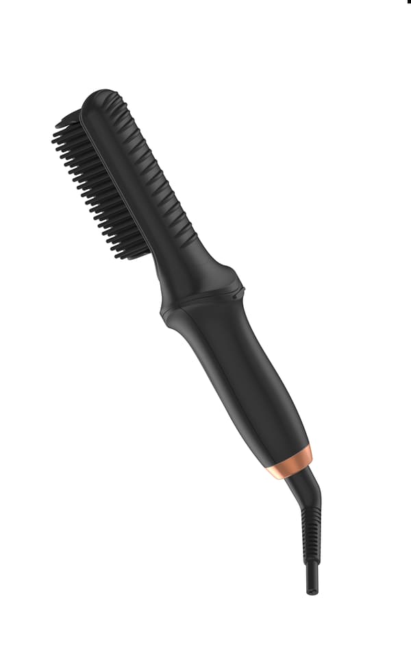AE-510 multifunksjonell hårføner og strykejern Black