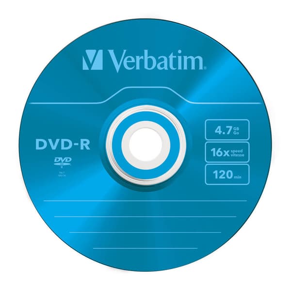 DVD-R 4,7GB 5-pk Slim Case