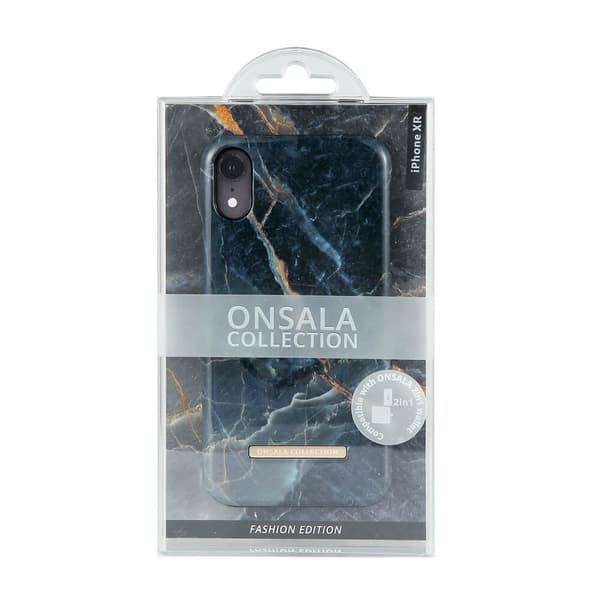 COLLECTION Mobildeksel Shine Grey Marble iPhoneXR
