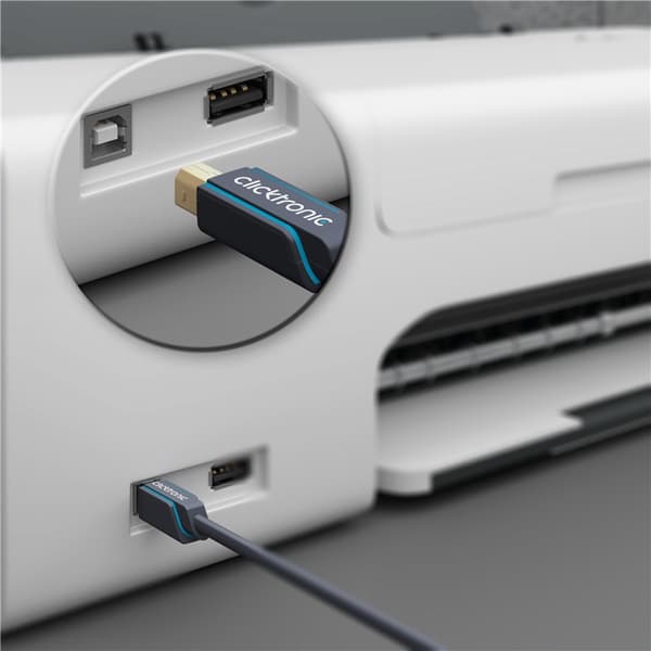 Sovitinkaapeli USB-A:sta USB-B 3.0:aan