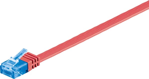 CAT 6A flat patch-kabel, U/UTP,