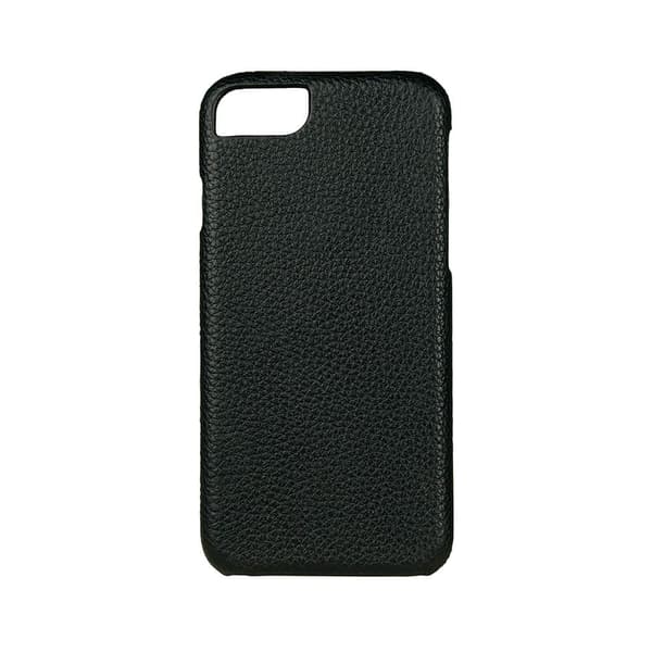 Mobilcover i læder, sort - iPhone 6 / 7 / 8 / SE