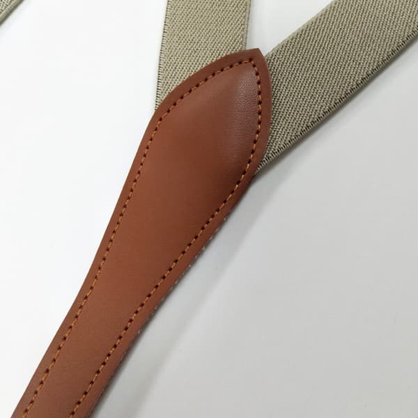 Joustavat olkaimet, 4 klipsiä Khaki