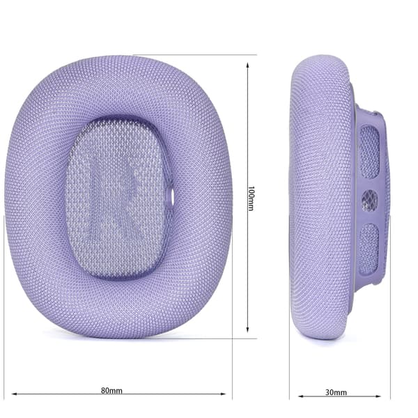 Øreputer til Apple AirPods Max, 2-pakning Purple