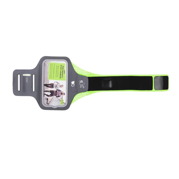 Sportarmbånd Premium Universal Small 5" Grå/Gul