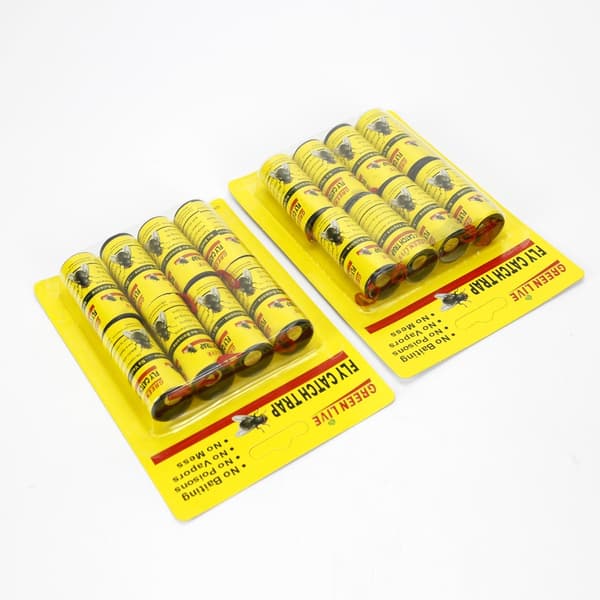 Flugfälla flugfångare flugpapper rulle 16-pack