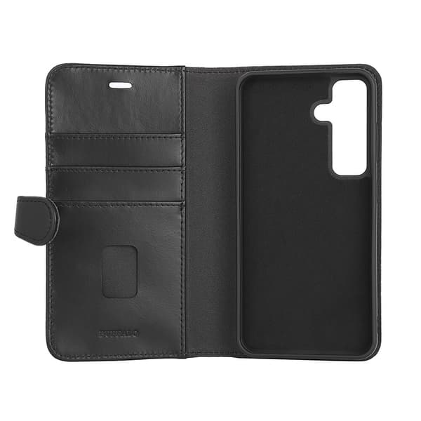 2in1 Wallet Leather 3 card Samsung S24 5G Black