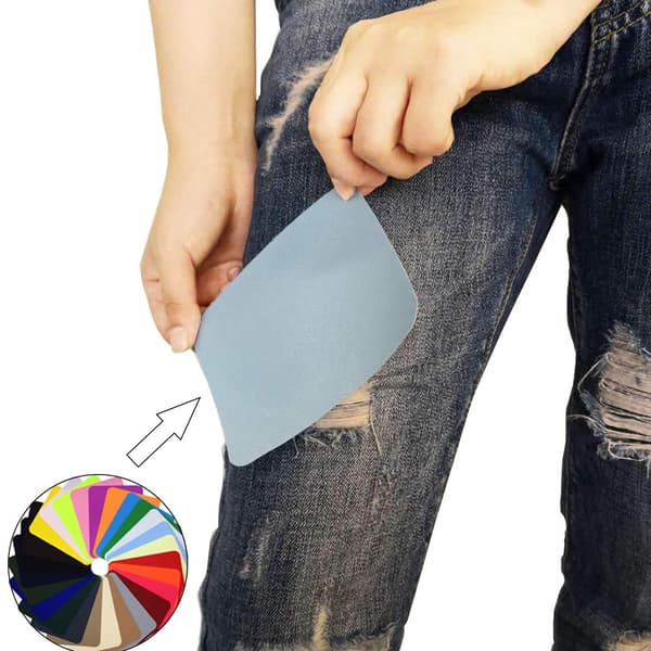 Strygbare reparationslapper i 18 farver MultiColor