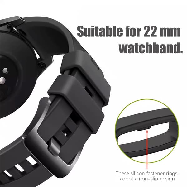 Sløjfe til 22 mm urrem 10-pak Black
