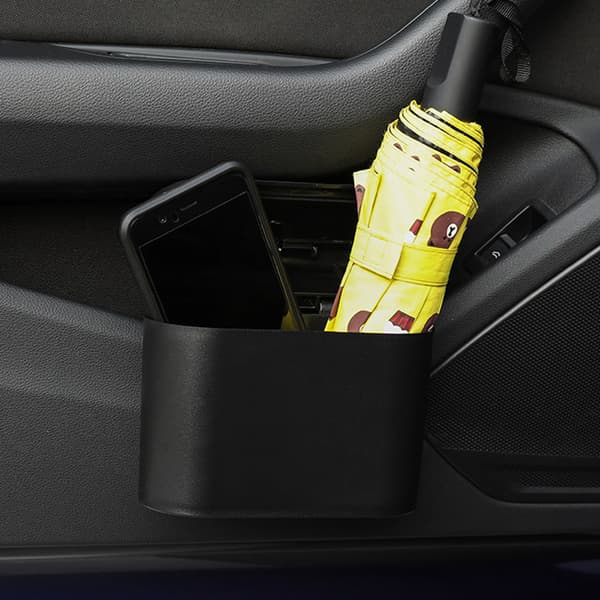 Skraldespand til bilen Black