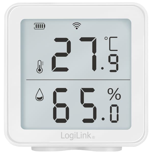 Smart temperatur- og fugtighedssensor Wifi Tuya