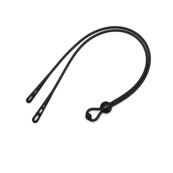 Justerbara Glasögonsnoddar - 5 pack Black