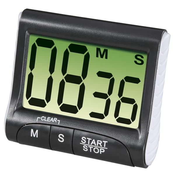 XAVAX Kjøkken Timer Digital Svart