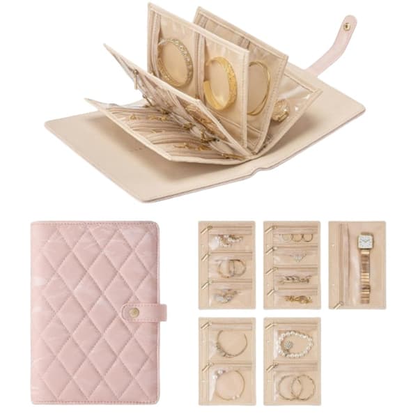Rymligt & Elegant Smyckeskrin Pink