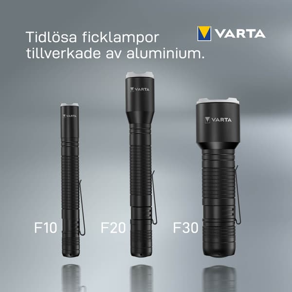 Aluminium Light F20 Pro flashlight, inc. 2x AA