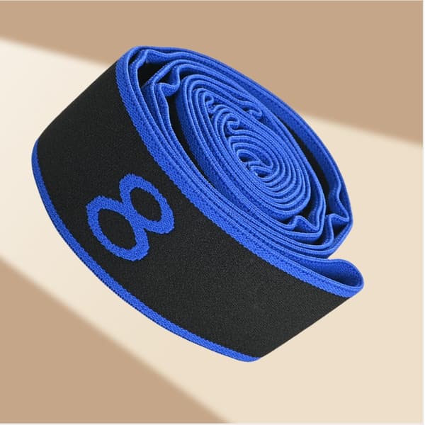 Segmenteret elastik - 8 løkker Blue