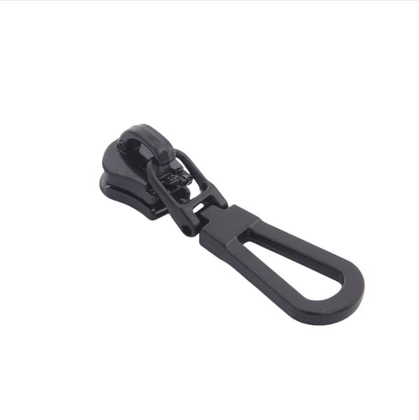 Pakke med 5 metallglidelåshoder Black
