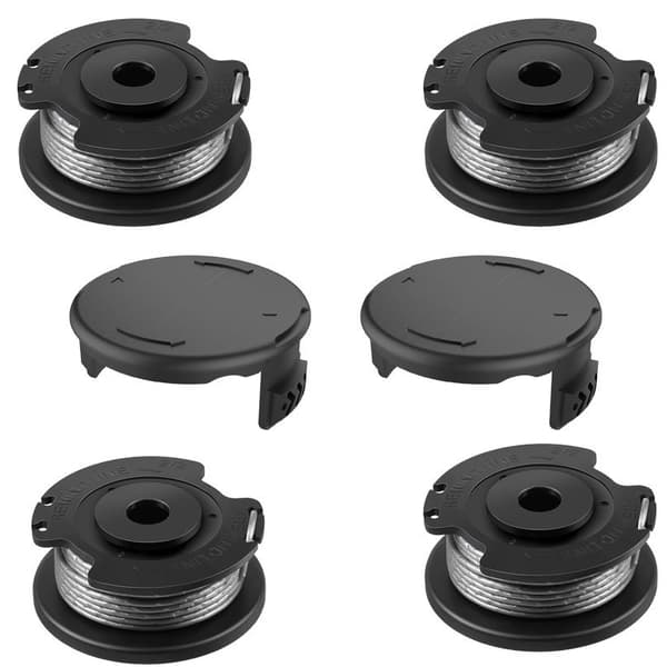 Trimmerspoler og beskyttelsesdeksler til Bosch gresstrimmere 4 spools