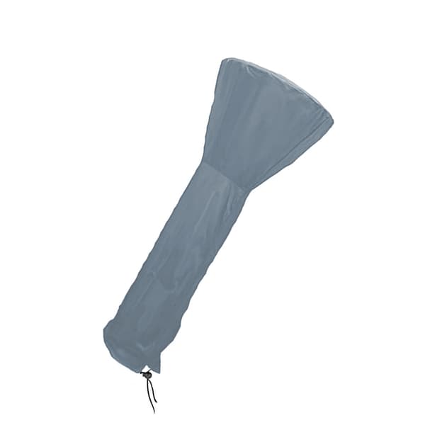 Vedenpitävä puutarhapation lämmittimen kansi Grey S