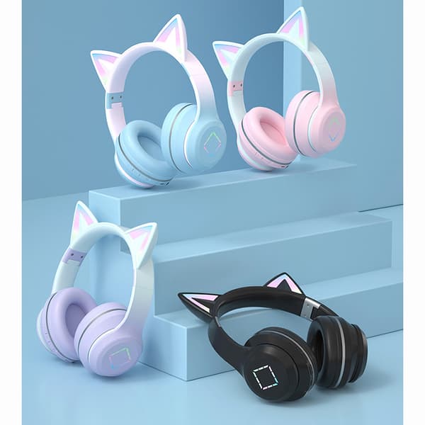 Bluetooth-kuulokkeet DR57 - Pitkä akunkesto Black