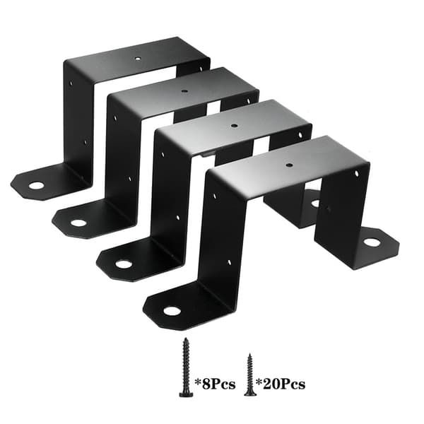 Heavy Duty Fence Post Bracket for Deck Support
