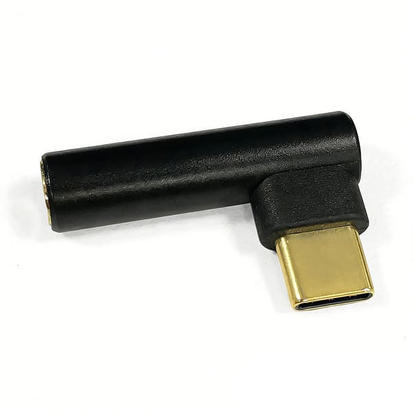 USB-C till 3,5 mm Aux ljudadapter Grey
