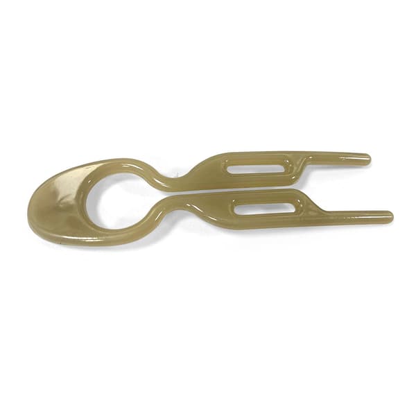 Franske hårnåler, U-formet, 5 stk. Beige