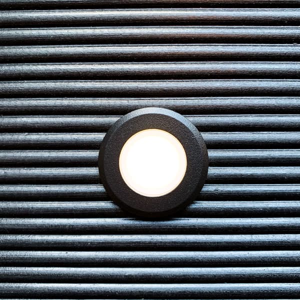 Orion indbyggede spotlights 5 stk. sorte