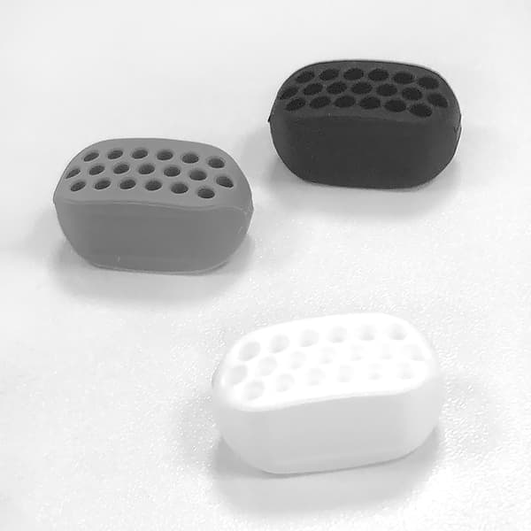 Käktränare Jawline exerciser silikon 3-pack