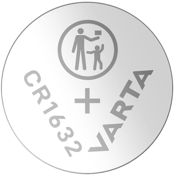 CR1632 3V litium-knapcellebatteri, 2-pak